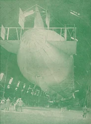A Zeppelin at Home, c1917-1919