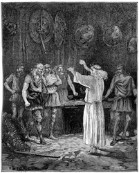 A Bard Reciting the Noble Traditions of the Family