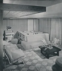 A Combination Living and Dining Room