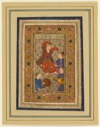 A Dancing Dervish and Three Musicians