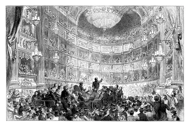 A Meeting of the Anti-Corn Law League in Drury Lane Theatre, London