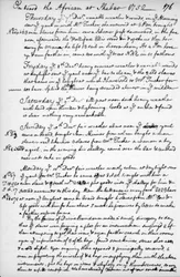 A Page from the Journal of John Newton, 1750-1754, 1965