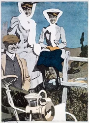 A Print from the German Magazine Simplicissimus