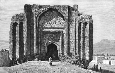 A Ruined 14th Century Mosque, Hamadan, Iran
