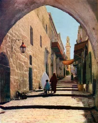 A street in Jerusalem, Israel
