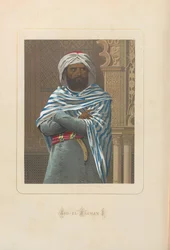 Abd al-Rahman I. From: Hombres y mujeres celebres de todos los tiempos by Juan Landa
