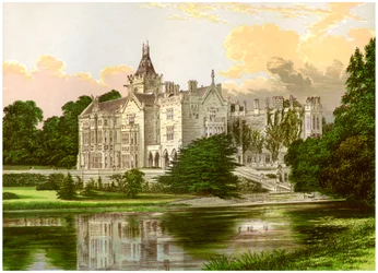 Adare Manor, County Limerick, Ireland, home of the Earl of Dunraven