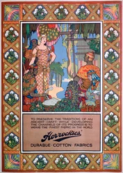 Advert for Horrockses fabrics