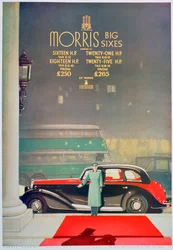 Advert for the Morris Big Six motor car