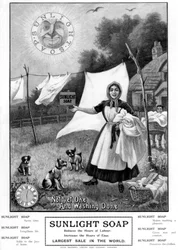 Advertisement for Sunlight Soap