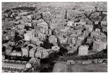 Aerial View of New Cairo, Egypt, from a Zeppelin