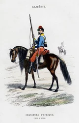 African Light Horse, French Army in Algeria