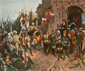 Agnes von Rosenberg surrenders her father