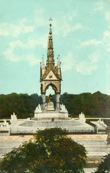 Albert Memorial, London, c1910