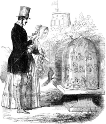 Albert, Prince Consort, Showing His Hives to Queen Victoria