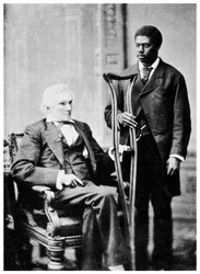 Alexander H Stephens, American politician, and a servant