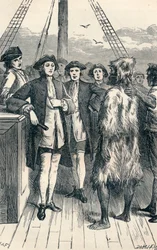 Alexander Selkirk Brought on Board, 1904