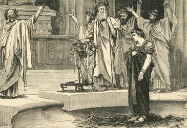 Alexander at the Temple of Jupiter Ammon