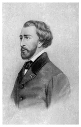 Alfred de Musset, French Romantic playwright, poet and painter