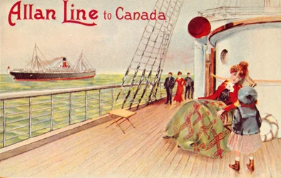 Allan Line to Canada, c. 1900