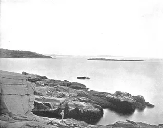 Along the Coast, Bar Harbor, Maine, USA, c1900