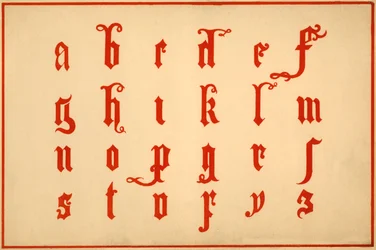 Alphabet, Letters A-Z, Lower Case