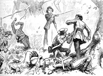 Among The Insurgents Was A Young Lady, 1902