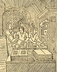 An Early Printers Office