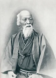 An Aged Japanese Doctor in Full Dress Costume, 1902
