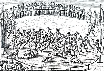 An early form of football