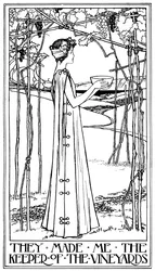 An illustration for The Song of Solomon, 1899