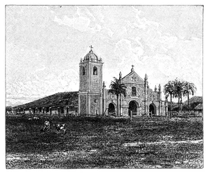 An old Jesuit church, Pirayu, Paraguay
