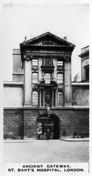 Ancient Gateway, St Barts Hospital, London