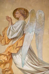 Angel, Saint-Didier church, Voreppe, France