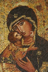 Greek Virgin, Annunciation Basilica, Nazareth, Israel