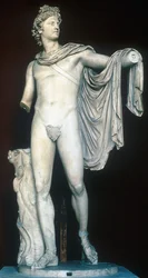 Apollo Belvedere, Ancient Greek Statue, c400-323 BC