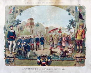 Apotheosis of the Conquest of Tonkin, ca 1885