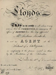 Appointment of Agent at Antigua