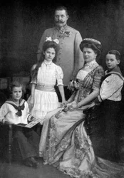 Archduke Franz Ferdinand of Austria and his family, c1910 c1920
