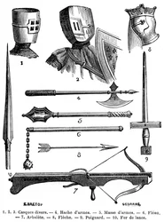 Armour and weapons of the 13th century