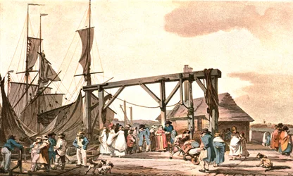Arrival of the Hoy at Margate
