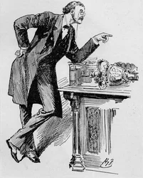 Arthur Balfour Speaking in the House of Commons