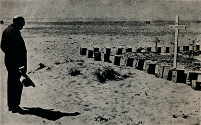 At a Battlefield Cemetery in Egypt