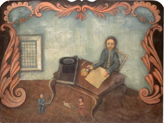 At the Writing Table, c. 1790