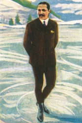 Austrian Figure Skater Willi Böckl, 1928