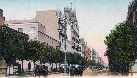 Avenida de Mayo, Buenos Aires, Argentina, Early 20th Century