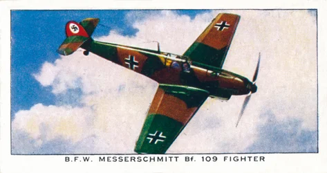B.F.W. Messerschmitt Bf. 109 Fighter, 1938