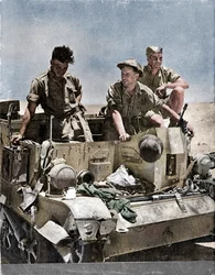 Back cover of The Eighth Army, 1944
