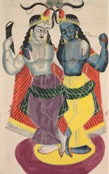Balarama and Krishna, 1800s