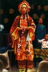 Ballad-Singer, China, c1928